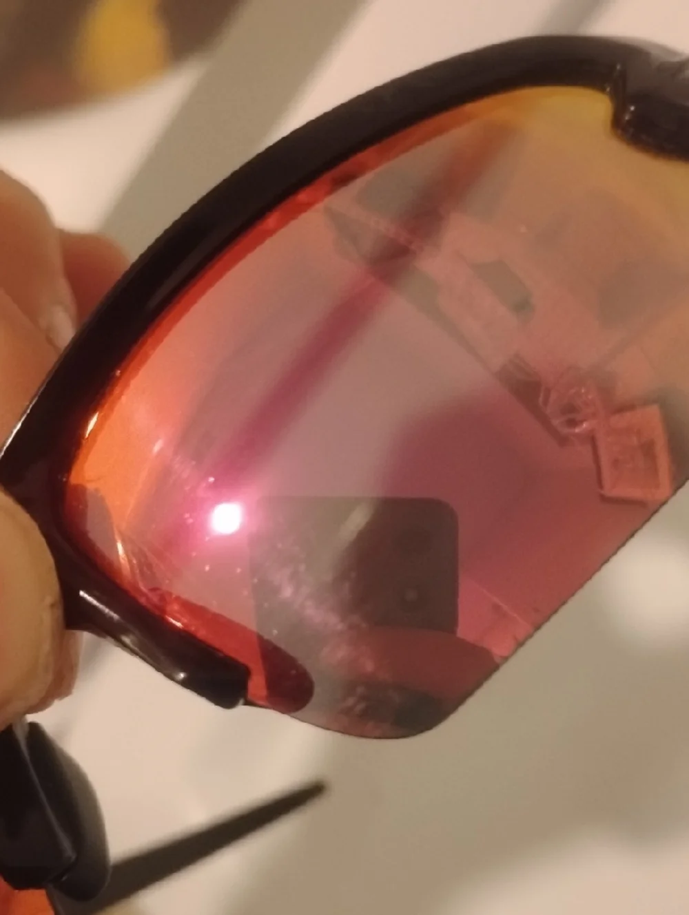 Oakley Flak 2.0 XL Sunglasses with Pink-Orange Mirrored Lenses